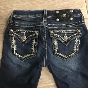 Miss Me Girl's Denim Capri